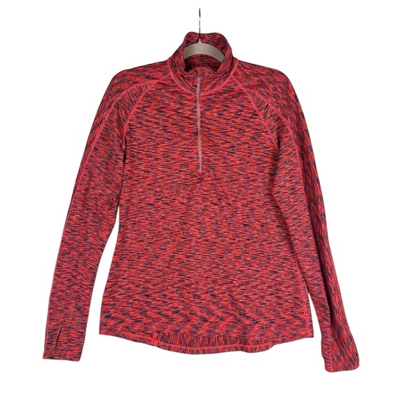 Athleta Mendoza Women’s 1/2 Zip Pullover Space Dyed Size Medium - Picture 1 of 9